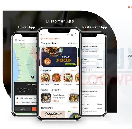 customer海外多语言外卖源码App同城订餐源文件未加密可二开